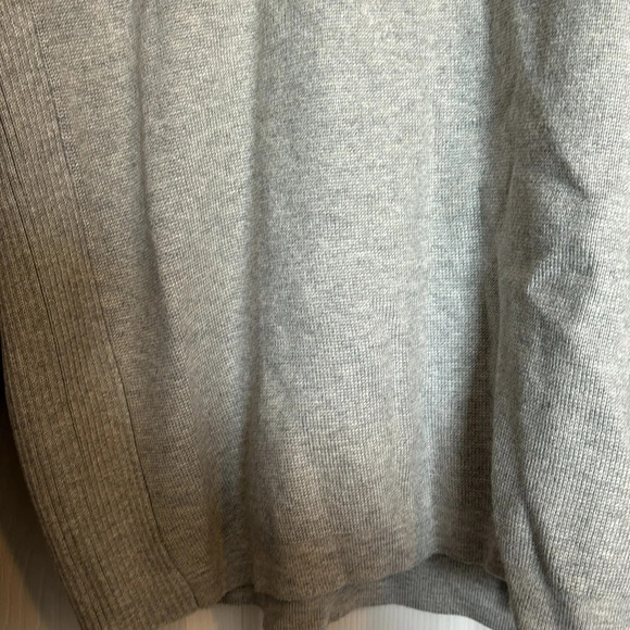 Eddie Bauer men’s gray quarter zip sweater size medium - Picture 4 of 9